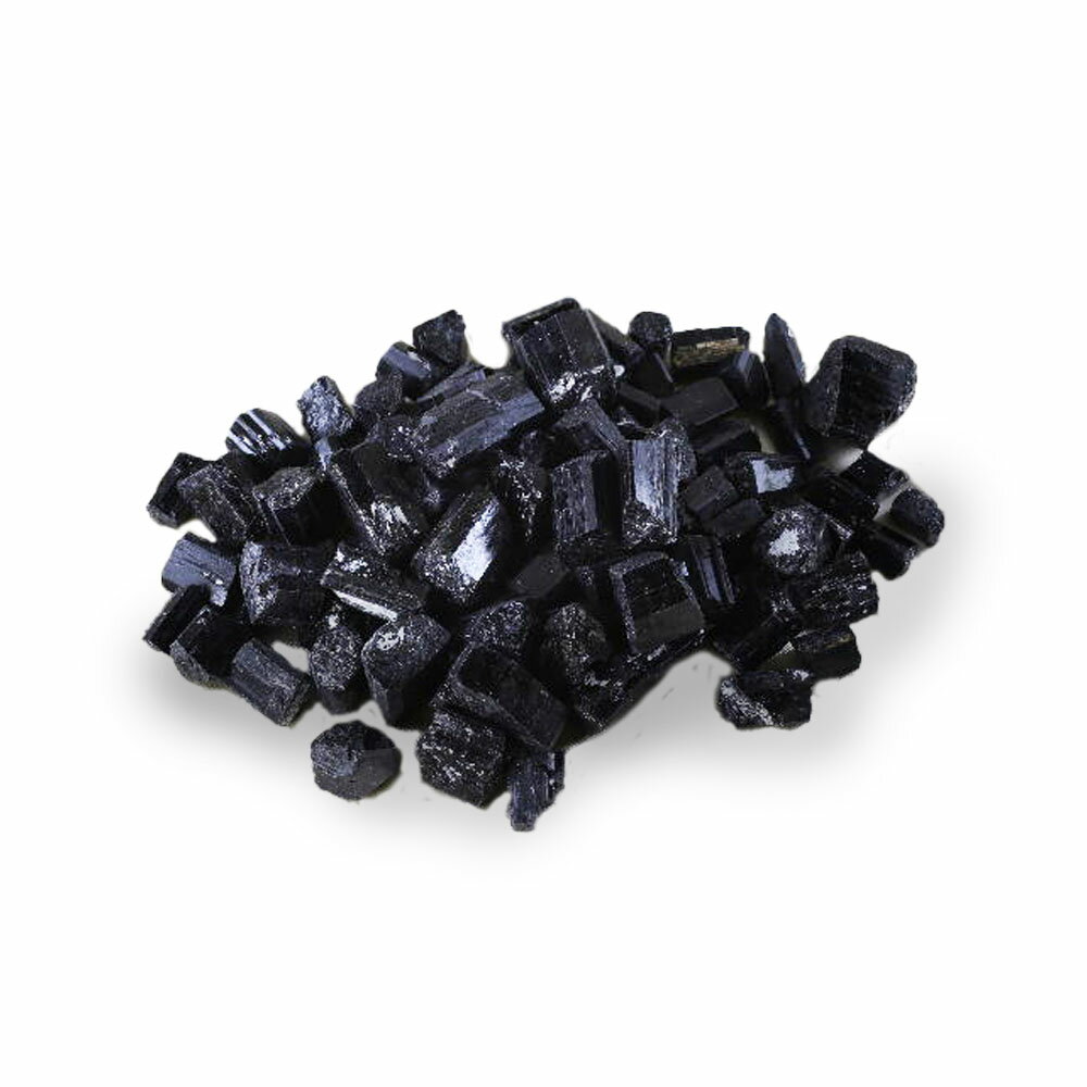  クーポンで10%OFF ブラックトルマリン 柱状結晶 原石 セット black tou...