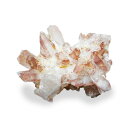 ◆重さ：298g ◆大きさ：55x85x90mm ※商品は1点ものです。写真の商品をお届けします。 タンジェリンクォーツは、表面にヘマタイト成分が付着し、 それが長い年月をかけ酸化した水晶です。 表面は美しいオレンジ色ですが中身は透明な水晶です。 タンジェリンクォーツは、ブラジル語でみかんを意味するタンジェが語源となっています。 エネルギーを高める活性作用がとても強く、特に血液に対してエネルギーを与えます。 疲労回復や、身体のエネルギーの循環を綺麗にする力もあり、 水晶自体が持つ浄化作用もとても強いので、病気療養時等に ベッドサイドに置いておくのもおススメです。 持つ人を選ばないクセの少ない石と言われています。　