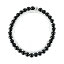 【クーポンで10%OFF】ブラックトルマリン ブレスレット 6mm S 金具 シルバー black tourmaline 電気石 ..
