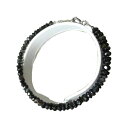 【クーポンで10%OFF】ダークグリーントルマリン ブレスレット 金具 シルバー925 10月 誕生石 DGB-2(4)