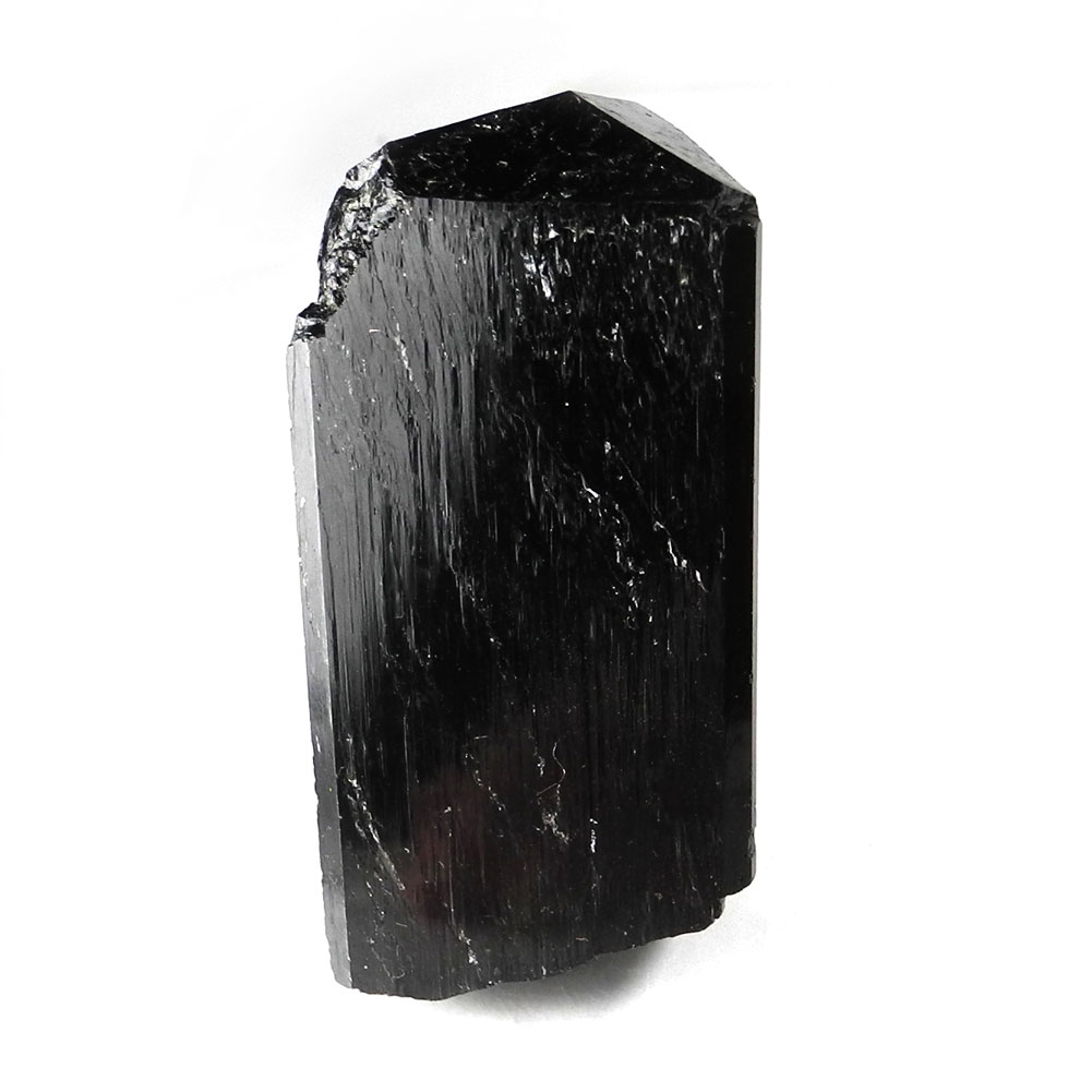 【クーポンで10%OFF】ブラックトルマリン 柱状結晶 原石 頭部結晶 側面結晶 産地 ブラジル black tourmaline 電気石 ショール 10月 誕生石 天然石 鉱物 1点もの 現品撮影 DBT-274