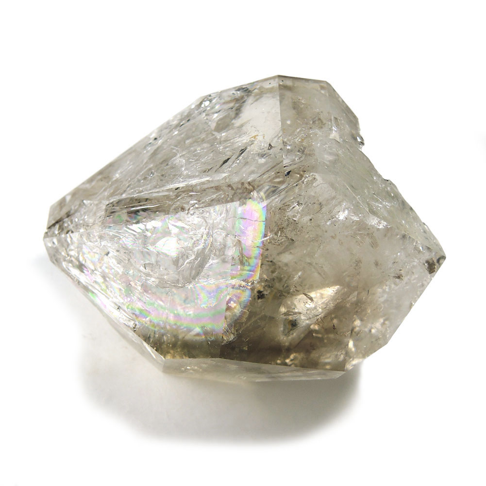 【クーポンで10%OFF】ハーキマーダイヤモンドクォーツ レインボー 4月 誕生石 1点もの 現品撮影 HKD-83