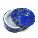 【クーポンで10%OFF】ラピスラズリ ジュエリーボックス 宝石箱 産地 アフガニスタン lapis lazuli 12月 誕生石 瑠璃 天然石 鉱物 1点もの 現品撮影 LABOX-24