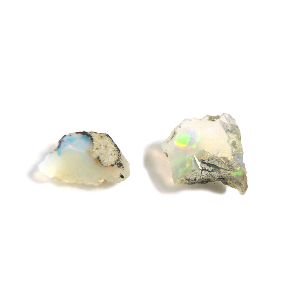 【クーポンで10%OFF】オパール 宝石質 原石 セット 産地 エチオピア opal 蛋白石 キューピットストーン 10月 誕生石 天然石 鉱物 1点もの 現品撮影 OPSS-62