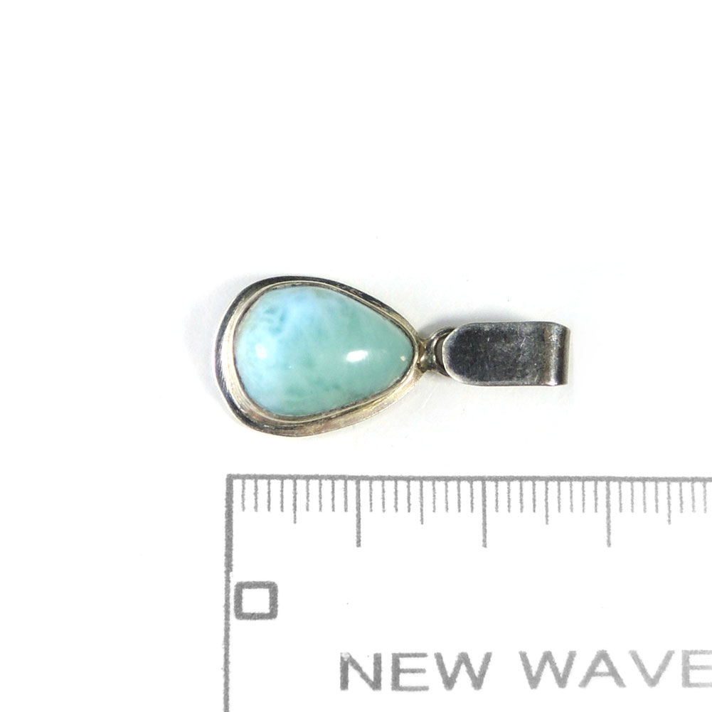 【クーポンで10%OFF】ラリマー ペンダントトップ 金具 シルバー925 ドミニカ共和国 larimar pectolite ラリマール ペクトライト ソーダ珪灰石 ジュエリー アクセサリー 1点もの 現品撮影 LAP-32