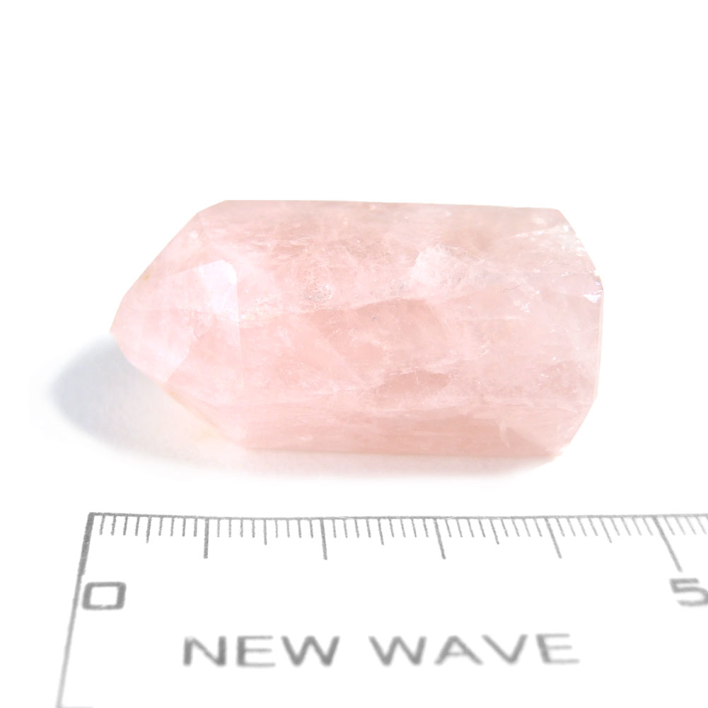 【クーポンで10%OFF】ローズクォーツ ポイント 原石 産地 ブラジル Rose Quartz 紅水晶 紅石英 薔薇石英 アフロディーテ 天然石 鉱物 1点もの 現品撮影 RQP-97 2