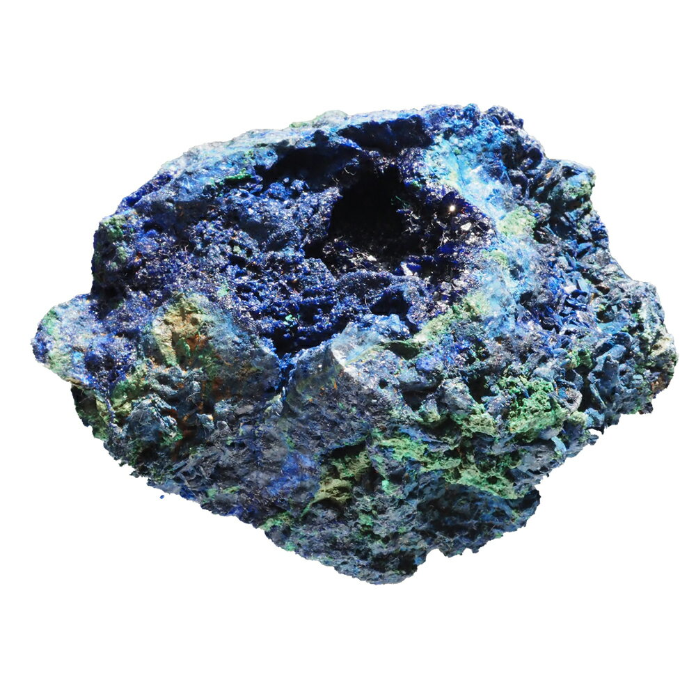【クーポンで10%OFF】アズライト マラカイト 原石 産地中国 azurite アズロマラカイト アジュライト マウンテンブルー 藍銅鉱 天然石 鉱物 1点もの 現品撮影 AZL-188