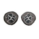【クーポンで10%OFF】セプタリアン septarian ドラゴンストーン 亀甲石 ペア 現品撮影 SEP-52
