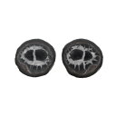 【クーポンで10%OFF】セプタリアン septarian ドラゴンストーン 亀甲石 ペア 現品撮影 SEP-55