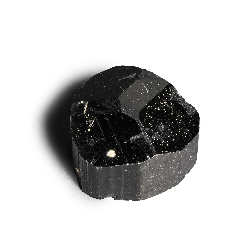  クーポンで10%OFF ブラックトルマリン 完全結晶 原石 頭部結晶 側面結...
