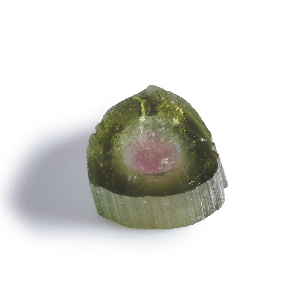 【クーポンで10%OFF】ウォーターメロントルマリン バイカラートルマリン ミックスカラー ルース 産地 ブラジル watermelon tourmaline 電気石 10月 誕生石 天然石 鉱物 1点もの 現品撮影 WA-221