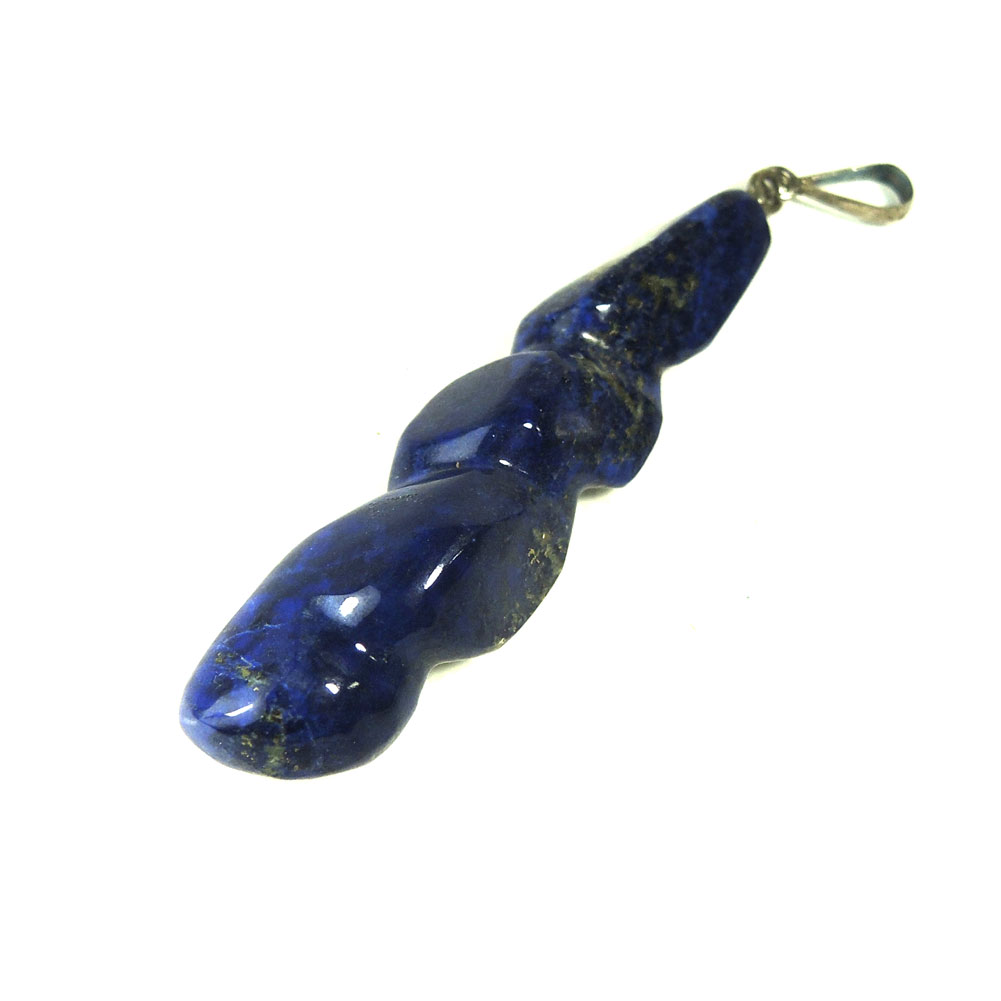 【クーポンで10%OFF】ラピスラズリ ペンダントヘッド lapis lazuli 瑠璃 シルバー925 天然石 鉱物 ジュエリー アクセサリー 1点もの 現..