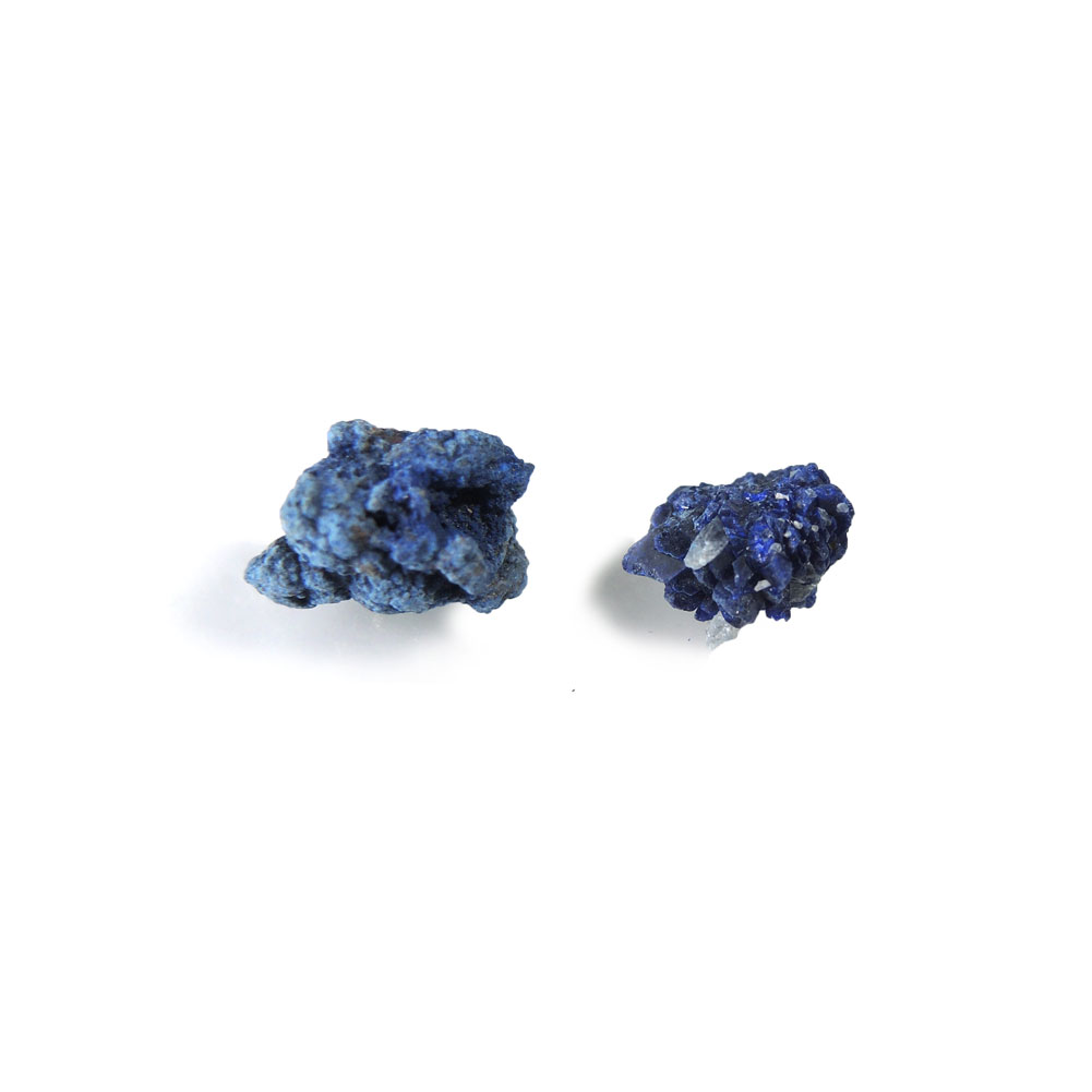 【クーポンで10%OFF】アズライト 原石 セット　産地 モロッコ azurite アジュライト マウンテンブルー 藍銅鉱 天然石 鉱物 AZSS-B-7