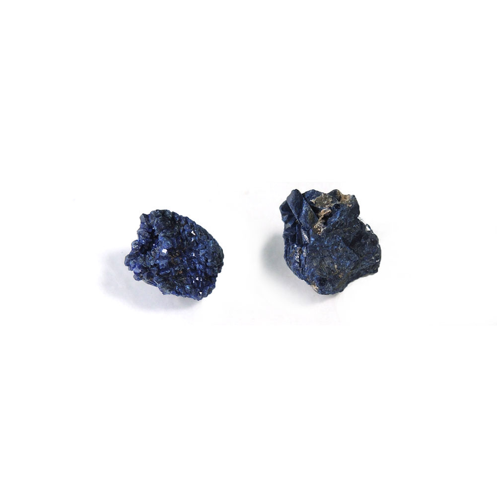 【クーポンで10%OFF】アズライト 原石 セット　産地 モロッコ azurite アジュライト マウンテンブルー 藍銅鉱 天然石 鉱物 AZSS-B-8