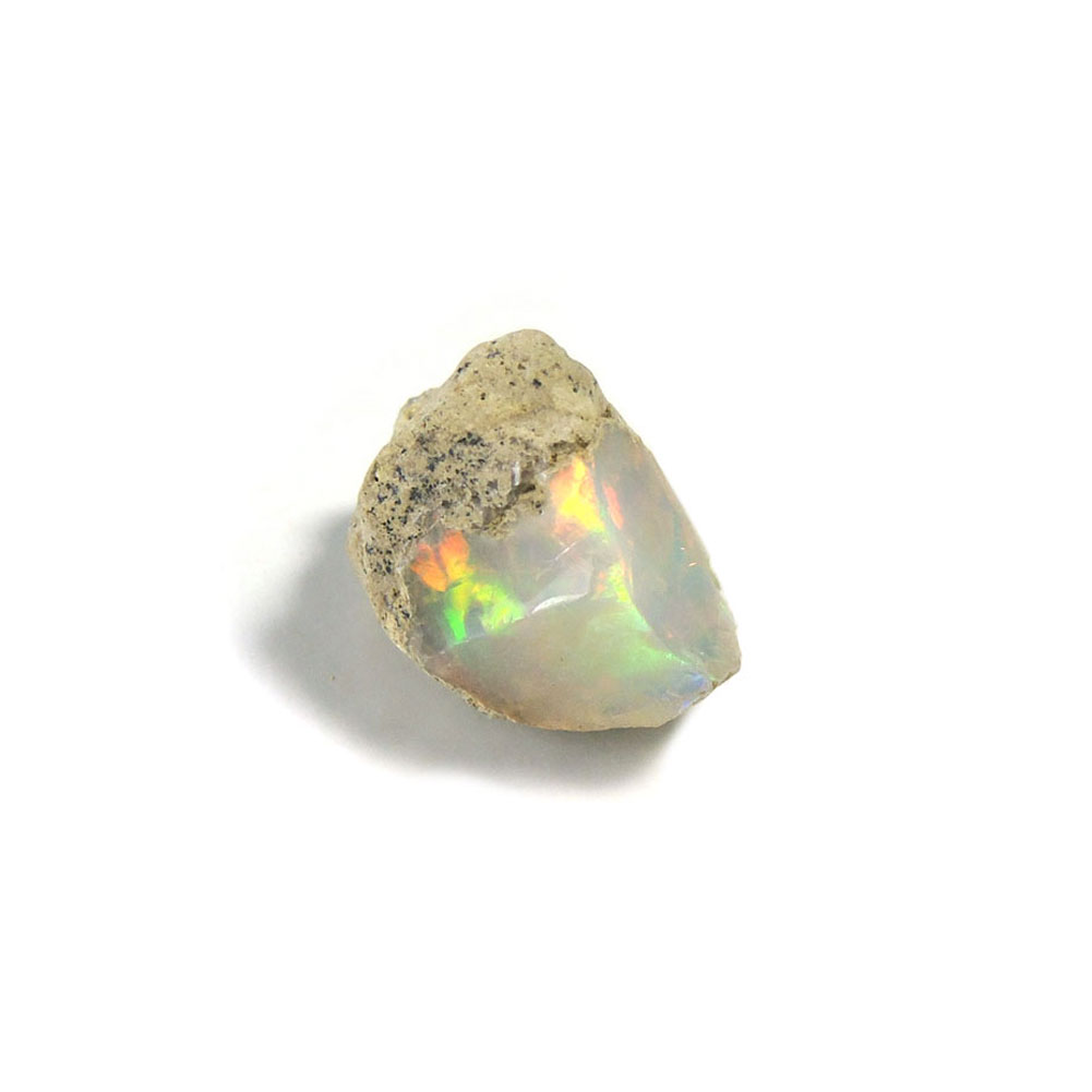 【クーポンで10%OFF】オパール 宝石質 原石 産地 エチオピア opal 蛋白石 キューピットストーン 10月 誕生石 天然石 鉱物 1点もの 現品撮影 OPR-209