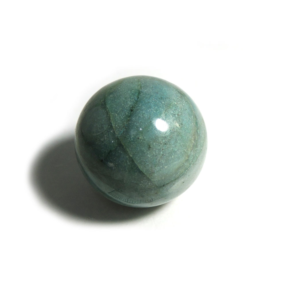 【クーポンで10%OFF】クリソコラ スフィア 丸玉 ボール 産地 ペルー Chrysocolla 珪孔雀石 天然石 鉱物 1点もの 現品撮影 CHBB-30