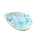 【クーポンで10%OFF】ラリマー ルース 産地 ドミニカ共和国 larimar pectolite ラリマール ペクトライト ソーダ珪灰石 1点もの 現品撮影 LAR-20