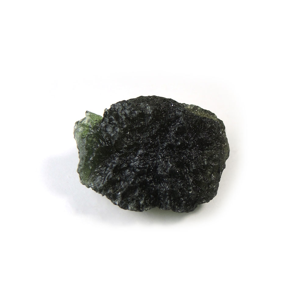 【クーポンで10%OFF】鑑別書付き モルダバイト 原石 産地 チェコ moldavite モルダウ石 tektite テクタイト 隕石 天然石 鉱物 1点もの 現品撮影 MDB-343