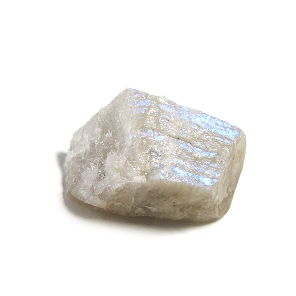 【クーポンで10%OFF】ペリステライト Peristerite　ホワイト ラブラドライト 原石 Labradorite 灰曹長石 天然石 鉱物 1点もの 現品撮影 WLB-2