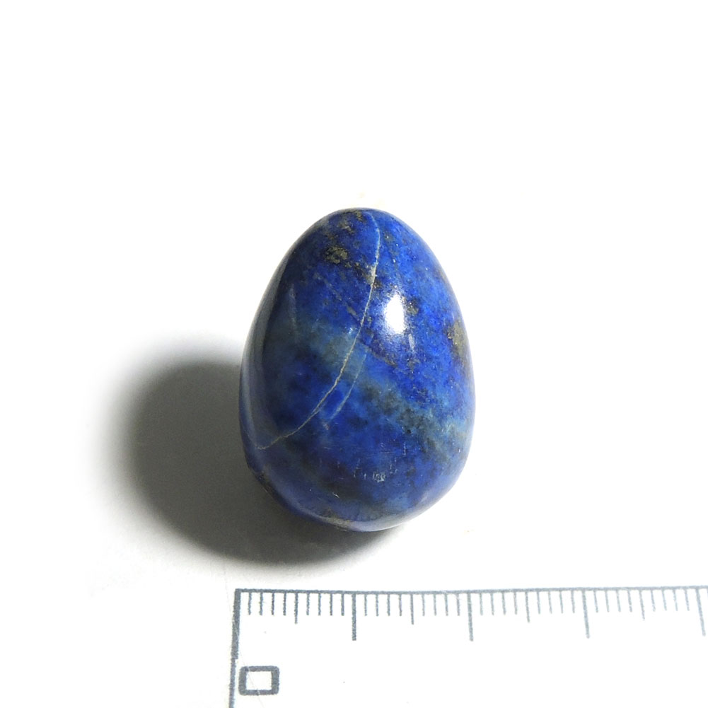 【クーポンで10%OFF】ラピスラズリ エッグ 産地 アフガニスタン lapis lazuli 瑠璃 12月 誕生石 天然石 鉱物 1点もの 現品撮影 REG-65 2