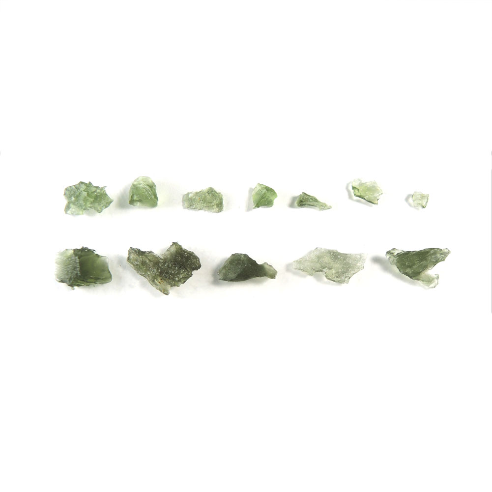  クーポンで10%OFF モルダバイト 原石 セット 産地 チェコ 隕石 天然石 ...