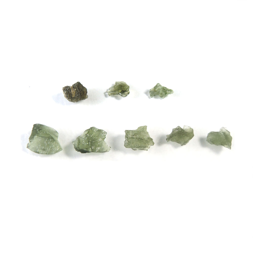 【クーポンで10%OFF】モルダバイト 原石 セット 産地 チェコ 隕石 天然石 パワーストーン moldavite モルダウ石 tektite テクタイト 隕石 天然石 鉱物 現品撮影 MDS-215