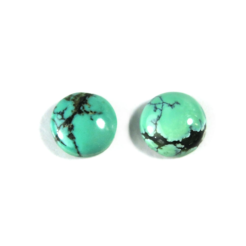  クーポンで10%OFF ターコイズ ルース 2個セット Turquoise トルコ石 12...