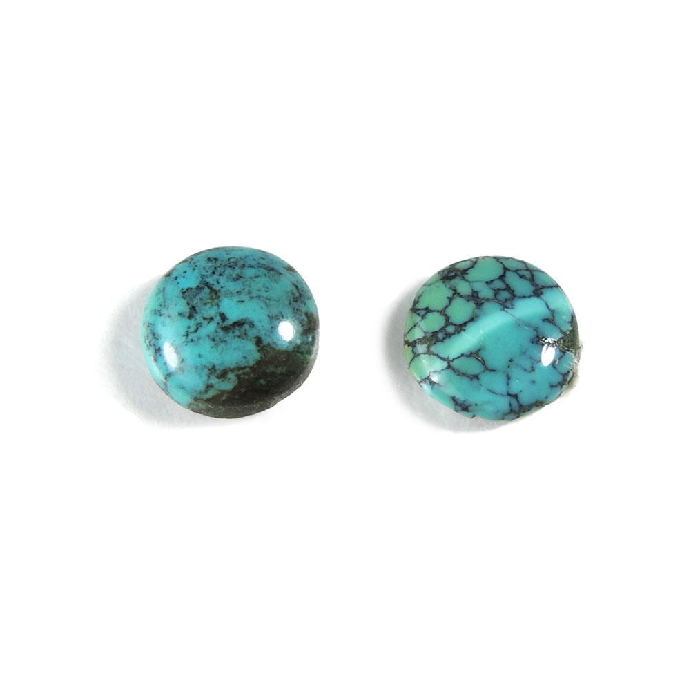  クーポンで10%OFF ターコイズ ルース 2個セット Turquoise トルコ石 12...