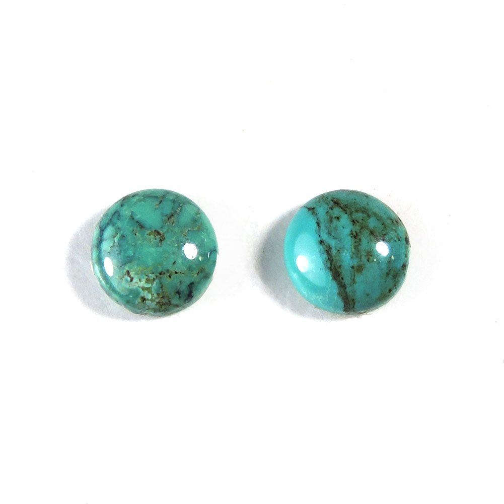  クーポンで10%OFF ターコイズ ルース 2個セット Turquoise トルコ石 12...