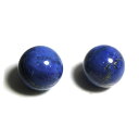 【クーポンで10%OFF】ラピスラズリ スフィア 丸玉 ボール 2個セット 産地 アフガニスタン lapis lazuli 瑠璃 12月 誕生石 天然石 鉱物 1点もの 現品撮影 RABA2-58