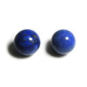 【クーポンで10%OFF】ラピスラズリ スフィア 丸玉 ボール 2個セット 産地 アフガニスタン lapis lazuli 瑠璃 12月 誕生石 天然石 鉱物 1点もの 現品撮影 RABA2-63