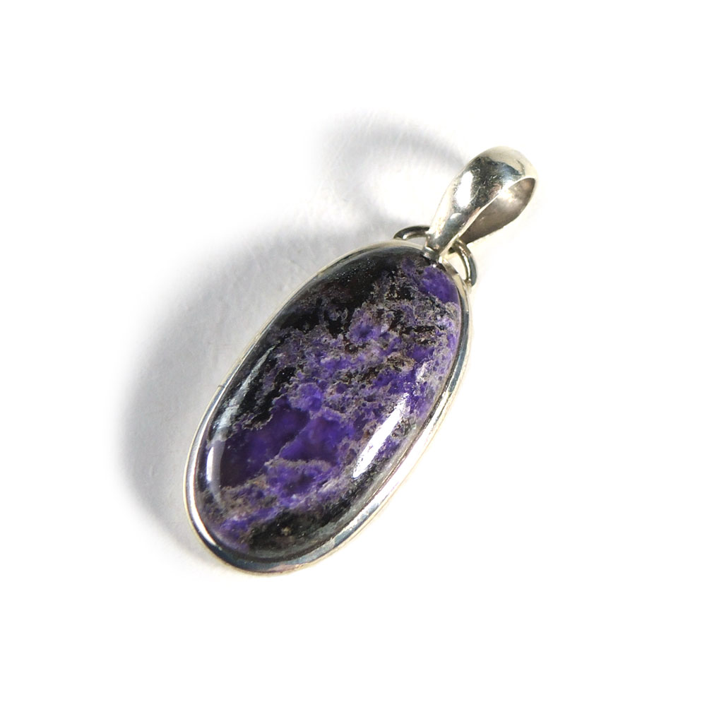 【クーポンで10%OFF】スギライト ペンダントヘッド 金具 シルバー925 sugilite 杉石 lavulite ルブライ..
