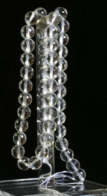 【クーポンで10%OFF】ミラーカット クォーツ ビーズ ストリングス GMR-2