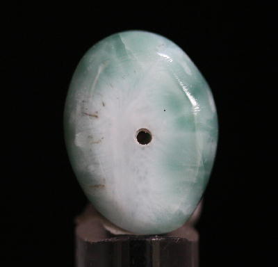 【クーポンで10%OFF】ラリマー タンブル ビーズ larimar pectolite ラリマール ペクトライト ソーダ珪灰石 1点もの 現品撮影 LAS-38