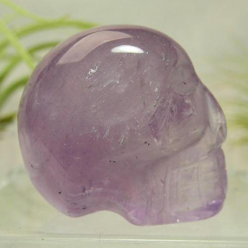 【クーポンで10%OFF】スカル アメジスト 産地 ブラジル Amethyst アメシスト 紫水晶 2月 誕生石 天然石 鉱物 1点もの 現品撮影 SKS-9