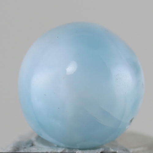 【クーポンで10%OFF】ラリマー ビーズ 丸玉 13.0mm 穴あき larimar pectolite ラリマール ペクトライト ソーダ珪灰石 1点もの 現品撮影 LBBB-21