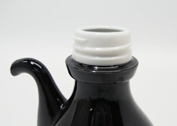 波佐見焼 黒 キャップ 汁次 150ml お醤油差し お醤油入れ しょうゆさし 磁器 はさみ焼 キャップ付き ねじ式 食卓小物 HASAMI おしゃれ