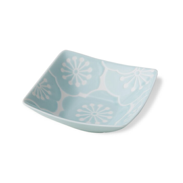 Small Bowls - 【在庫限り】波佐見焼 はふり 小鉢 梅・青 12.5×12.5×4cm おかず盛り鉢 はさみ焼（) 贈り物 軽い ギフト 冷奴 こばち 和食器 うつわ 日本製 サラダボウル デザートボウル HASAMI おしゃれ