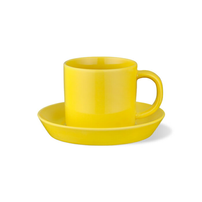 【ブラックフライデーP5倍】波佐見焼 グッドデザイン賞受賞 Common コーヒー C&S 180ml イエロー 黄色コーヒーカップ 黄色 磁器 ソーサー付き カフェ 珈琲 通販 楽天 ギフト 贈り物 HASAMI おしゃれ