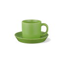 波佐見焼 グッドデザイン賞受賞 Common デミタス C&S 100ml グリーン 緑 コーヒーカップ 赤 磁器 ソーサー付き カフェ 珈琲 通販 楽天 ギフト 贈り物 HASAMI おしゃれ