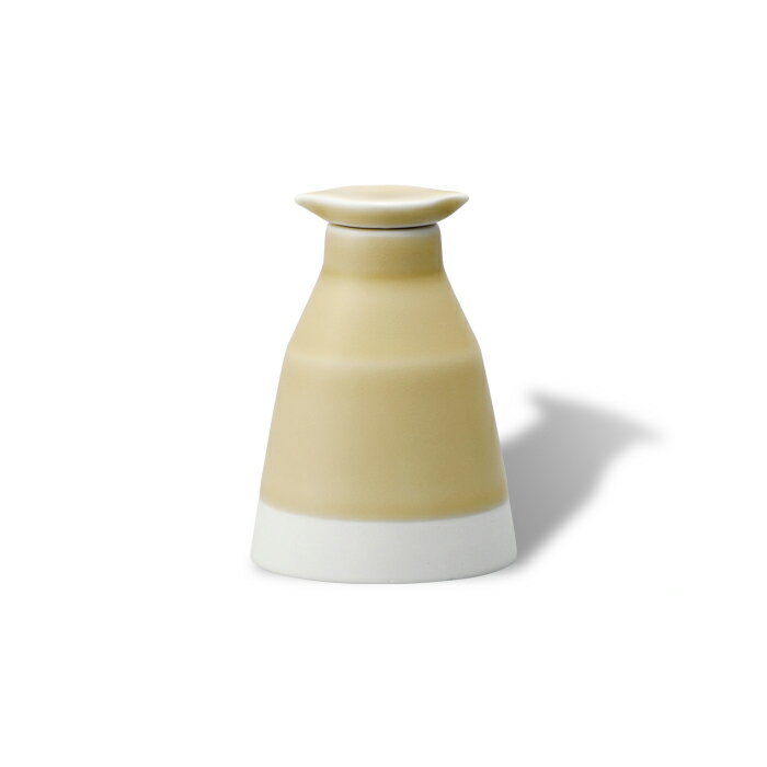 波佐見焼 es soypot ソイポット 75ml 黄磁釉 お醤油差し お醤油入れ ソース入れ はさみ焼 磁器 エッセ..