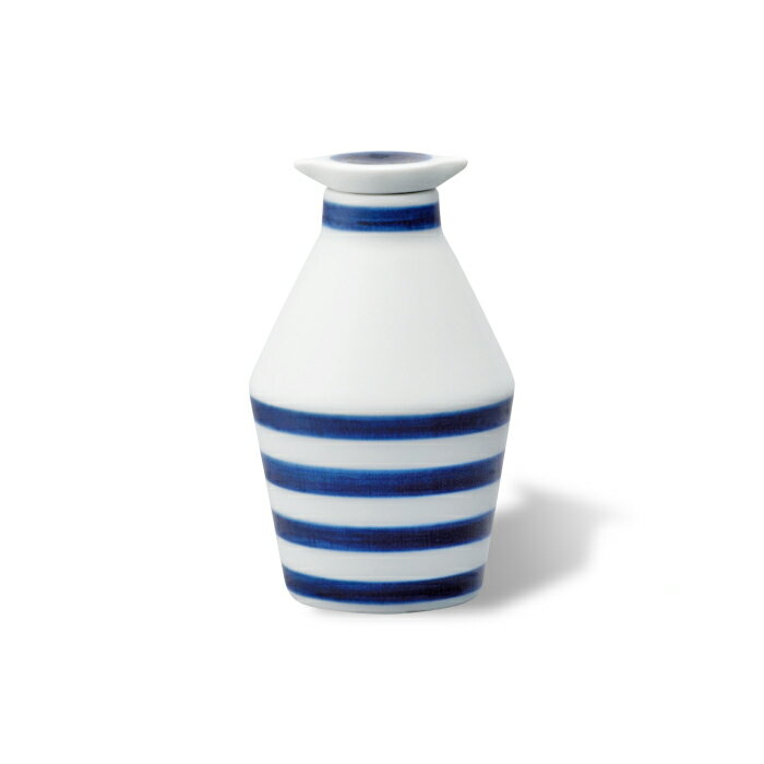 波佐見焼 es soypot ソイポット 100ml BU ブルー ボーダー お醤油差し お醤油入れ ソース入れ はさみ焼..