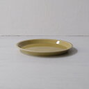 波佐見焼 es plate 24cm 黄磁釉 Φ24.5×高さ2.5cm 約600g お皿 プレート はさみ焼 磁器 エッセンス 通販【essence】 HASAMI おしゃれ