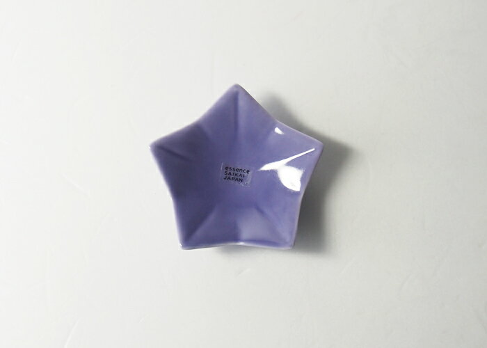 【在庫限り】波佐見焼 パターンレスト ブーケ 紫 箸置き はしおき アクセサリートレイ 薬味入れ 磁器 エッセンス ギフト 贈り物 【essence】 HASAMI おしゃれ