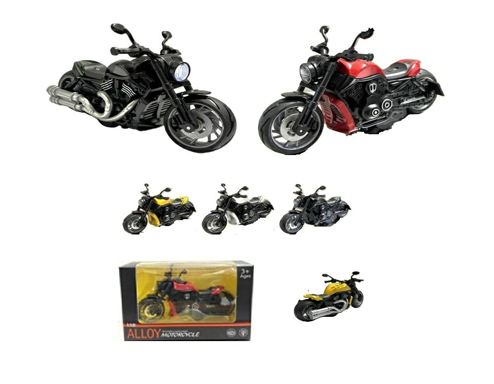 【P3】サウンド付　ダイキャストアメリカンバイクの商品画像