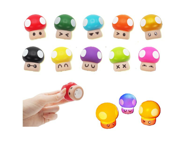 ピカピカ光るキノコ型の浮かせです。 とっても目を引きます。 商品名： ぴかっとぷかぷかカラフルキノコ 商品コード： pikapukakinoko 本体サイズ： 　約 45mm×45mm×50mm パッケージ： ビニール袋10個入 色・形：10色あり アソート（色型が変わる場合があります） 製品素材： PVC ※最低販売単位　1袋(10入) ☆注意☆ この商品は不良品の返品交換・返金は出来ません 配送時、点検をして配送いたしますが 輸送中や保管中に付かなくなる場合がありますピカピカ光るキノコ型の浮かせです。 とっても目を引きます。 商品名： ぴかっとぷかぷかカラフルキノコ 商品コード： pikapukakinoko 本体サイズ： 　約 45mm×45mm×50mm パッケージ： ビニール袋10個入 色・形：10色あり アソート（色型が変わる場合があります） 製品素材： PVC ※最低販売単位　1袋(10入) ☆注意☆ この商品は不良品の返品交換・返金は出来ません 配送時、点検をして配送いたしますが 輸送中や保管中に付かなくなる場合があります