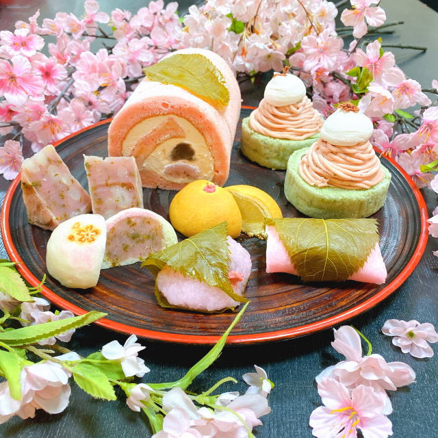 【本日ポイント5倍+2倍】 お花見和菓子【送料無料】【春★お花見】桜スイーツセット7種 桜餅 桜きんつば 桜饅頭 桜餅ロール 桜モンブラン 駒止の桜 和洋折衷 桜餡 桜塩漬け 【楽天ランキング1位獲得】 母の日 母の日プレゼント