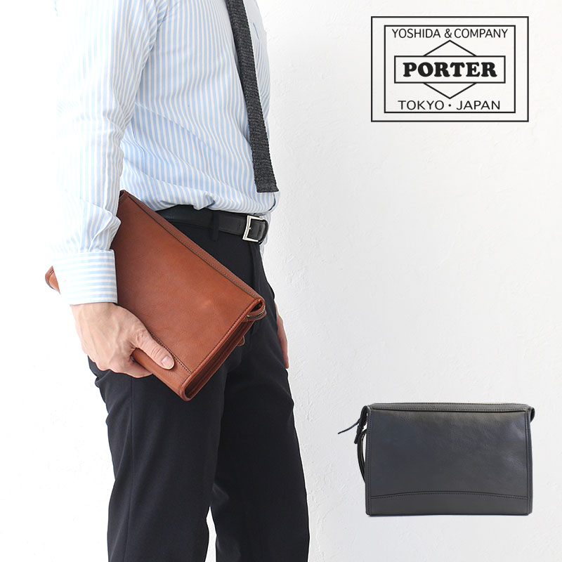 ポーター ヘリテージ クラッチバッグ 231-03232 吉田カバン メンズ PORTER HERITAGE レザー