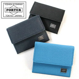 ポーター（PORTER) ポーター カレント コインケース 052-02205 吉田カバン PORTER CURRENT COIN CASE 小銭入れ 小物入れ 小さい コンパクト レザー 本革 牛革 薄い スリム ブラック シンプル おしゃれ 日本製 ブランド