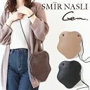 サミールナスリ バッグ サミールナスリ ジェム バッグ ショルダーバッグ 2way ハンドバッグ 本革 SMIR NASLI Gem. Nishikawa Ryota × Gem. Motif Shoulder にしかわりょうた モチーフショルダー レディース ブランド おしゃれ 革 ブラウン レザー 斜め掛け 011513595 正規品 akz-ks